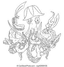 Contribute to google/dagger development by creating an account on github. Angry Pirate Octopus With Arms Sword Dagger Blade Aggressive Vector Illustration Isolated On White Coloring Page Canstock