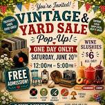 Vintage & Yard Sale Pop-up