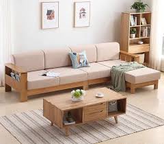 Kursi sofa kayu jati _ proses membuat sofa jepara. Sofa Tamu Sudut Minimalis Kayu Jati Dekorasi Ruang Tamu Minimalis