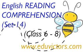 Re you having trouble with reading comprehension questions on tests? Cbse Papers Questions Answers Mcq Cbse Class 6 7 8 English Reading Comprehension Set 14 Readingcomprehension Eduvictors