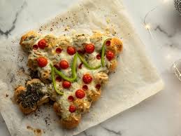 Christmas Tree Pizza Recipe Food Network Recipes Pizza Recipes Recipes