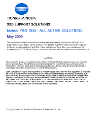 Konica minolta 164 driver download. Bizhub Pro 1050 All Active Solutions May Manualzz