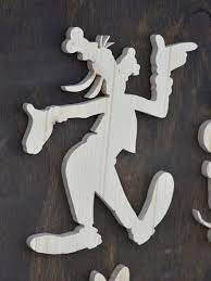 Goofy Disney Wood Cutout Wood Cutouts Intarsia Wood Patterns Wood Crafts