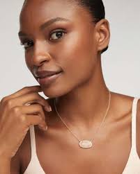 Elisa Gold Statement Short Pendant Necklace