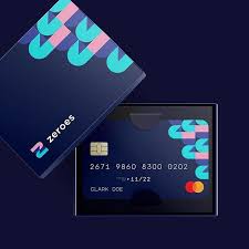 Smart Logos Smart Logos Fintech Startup Credit Card Design And Packaging Zeroes Is A Digital Banking Alte Credit Card Design Card Design Fintech Startups