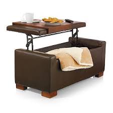 Wipe with a damp, clean cloth, then buff immediately with a dry, soft cloth. Davis Lift Top Storage Ottoman In Chocolate Couches Hocker Mit Stauraum Hocker Stauraum