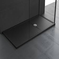 Novellini Olympic Plus 45mm Shower Tray Black Finish 1700mm X 900mm Ol170904 28 Shower Tray Black Shower Tray Shower Tray Bathroom