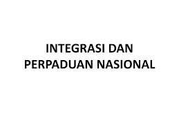 Mewujudkan identiti nasional dalam kumpulan yang terpish dari. Ppt Integrasi Dan Perpaduan Nasional Powerpoint Presentation Free Download Id 1859616