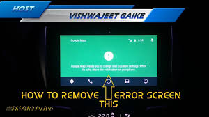 Even ask google assistant to find gas along the you can check your phone's software version by looking at the about device section under settings. How To Remove Green Screen From Android Auto Map Panel Smartdrive Youtube