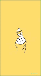 Green red illustration koi minimalist phone wallaper. Yellow Aesthetic Wallpaper Nawpic