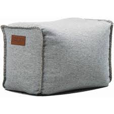 Sackit Retroit Cobana Square Puff Sitzsack Indoor Outdoor Sand Melange Sitzsack Sackchen Indoor Outdoor