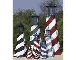 The world is full of creative minds that are able to transform the way we perceive even the simplest and most basic of things like a house for example. Wooden Lighthouses Lighthouse Crafts Ornamental Lighthouse Lighthouse