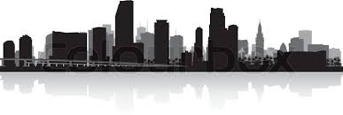 Browse our miami building images, graphics, and designs from +79.322 free vectors graphics. Miami Skyline Silhouette Stock Vektor Colourbox