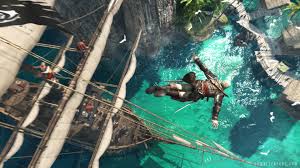 I started playing assassin's creed and i'm encountering an annoying glitch: Assassins Creed Black Flag Leap Of Faith Wallpaper Games Wallpaper Better
