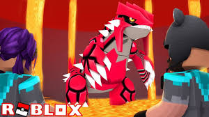 Groudon Rises From Lava Pokemon Brick Bronze 3 Roblox W Think Pokemon Roblox Bronze