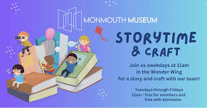 WONDER WING STORYTIME Monmouth Museum