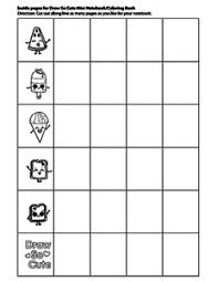 It has a beauty, leathery hardcover, . Diy Mini Notebook And Coloring Page Draw So Cute