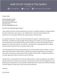 Browse Our Example Of Cosmetologist Cover Letter Template For Free In 2020 Resume Cover Letter Examples Cover Letter Sample Cover Letter