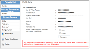 Selain daripada semakan gaji online, anda juga boleh melakukan semakan laporan pendapatan tahunan. Semakan Penyata Gaji E Penyata 2021 Online
