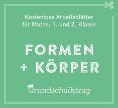 Du hast recht, natürlich habe ich schon hundertertafeln kopiert bzw. Erste Geometrie Viele Kostenlose Arbeitsblatter Zu Formen Und Korpern Fur Die 1 2 Klasse Fur Mathematik An Korper Mathe Korper Mathematik Matheunterricht
