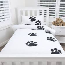 22,987 likes · 956 talking about this · 33 were here. Double Bed Paw Print Doona Cover W Pillowcases Quilt Set Dog Animal Linen Sheet Quilt Sets Kids Shared Bedroom Childrens Furniture
