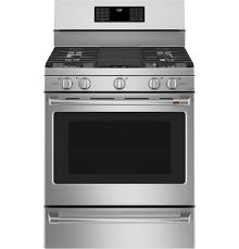 Ge cafe series gas stove. Ge Cafe Cgb500p2ms1 30 Freestanding Gas Oven With Convection Range Stainless Steel