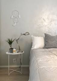 Ikea Forsa Lamp With Grey And Silver Wall