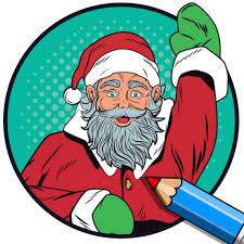 Printable coloring and activity pages are one way to keep the kids happy (or at least occupie. Santa And Xmas Eve Free Coloring Pages Amazon Co Uk Appstore For Android