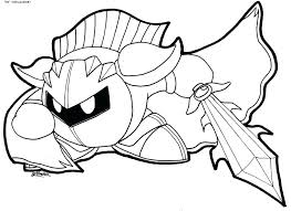 Includes ui and metal models. Dark Meta Knight Coloring Page Novocom Top