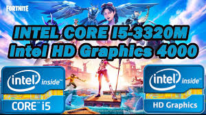How well can you run fortnite on a hd 4000 (desktop 1.15 ghz) @ 720p, 1080p or 1440p on low, medium, high or max settings? Intel Core I5 3320m Intel Hd Graphics 4000 Fortnite Chapter 2 Season 3 V13 20 Youtube