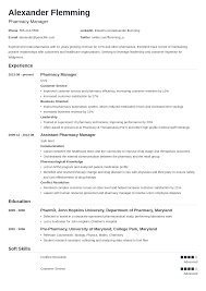 The pharmacist resume templates would help you get the stunning and brilliant resume or cover letter that you always wanted. Sample Pharmacist Resume Template 20 Examples Skills