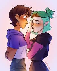 Kianna S Instagram Profile Post Some Lumity Fanart With A Video Process On The Next Slide I Apologize For The Owl House Spam T In 2020 Owl House Amity Owl