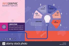 modern color vector illustration idea light bulb