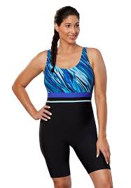 Aquatard By Aquabelle Plus Size One Piece Swimsuits Roamans