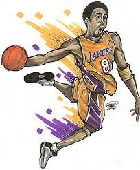 Pin By Al Hughes On Basketball Art Cartoon Drawings Illustration Basketball Art