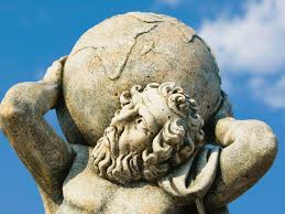 An atlas is a collection of maps, traditionally bound into book form, but also found in multimedia formats. The Story Of The Greek Titan Atlas