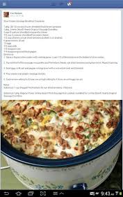 This crockpot breakfast casserole cooks overnight so you can wake up to a hearty potato casserole oozing with cheese without all the work! Michelle This One Might Be Good Too Like I Said If You Don T Like The Toppings It Woul Crockpot Breakfast Crockpot Recipes Slow Cooker Breakfast Dishes