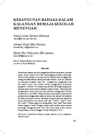 Menampilkan hasil temuan analisis tiap data. Pdf Kajian Kesantunan Berbahasa Nur Shahira Academia Edu