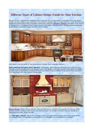 cabinet design trends for your kitchen