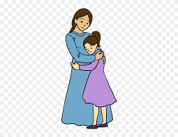 ▽ visit to my channel. How To Draw Mother Hugging A Daughter Easy Drawings Of Mother And Daughter Clipart 918000 Pinclipart