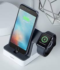 With both connectors hardwired into the dock, charging your apple watch and iphone simultaneously can be done with a single cable. Belkin Powerhouse Apple Watch And Iphone Charger Dock