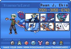#trainer card #trainer card maker #this is going to become a horrifically long post #but should be fun. Ryan The Trainer Card Maker By Wolf Prince Leon On Deviantart