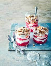 Rhubarb Breakfast Pots Recipe Low Calorie Breakfast Recipes Breakfast Recipes