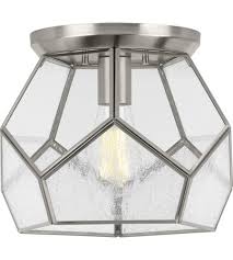 Free shipping and free returns. Progress P3868 09 Cinq 1 Light 12 Inch Brushed Nickel Flush Mount Ceiling Light Design Series