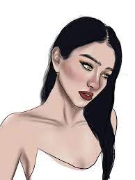 Digital Painting Portrait Time Lapse In Procreate In 2021 Digital Painting Portrait Digital Drawing Digital Portrait Art