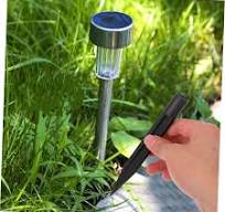 Amazon.com: GANAZONO Lawn Lamp Ground Plug Landscape Spike ...