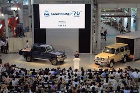 Sold 2015 toyota land cruiser 70 series 30th anniversary model 10,538 miles, factory winch, diff locks, free wheel front hubs, alloy side steps, for more. Events Land Cruiser Motor Show In Tokyo Celebrates Japanese Re Release Of 70 Series Japanese Nostalgic Car