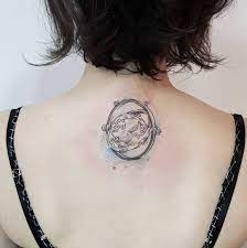 Vira Tempo A Responsavel Por Essa Arte Fantastica E A Artista Danibastosz Ela E De Brasilia Ma Harry Potter Tattoos Time Turner Tattoo Time Tattoos