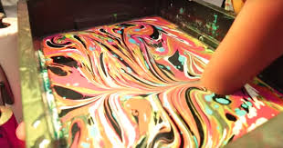 Make your own body marbling kit. Body Marbling Temporary Bod Dye