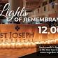 Lights of Remembrance Night at St. Joseph Hospital event in Nashua, NH